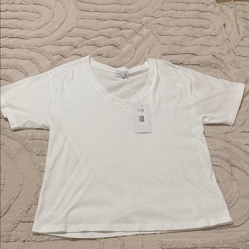 🆕 NWT CALME Organic Cotton Drop Shoulder Tee